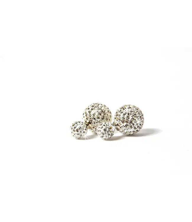 Earing Double Crystal