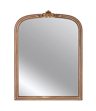 37" Beaded Mirror