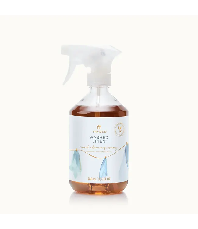 Thymes Washed Linen Wood Cleaning Spray