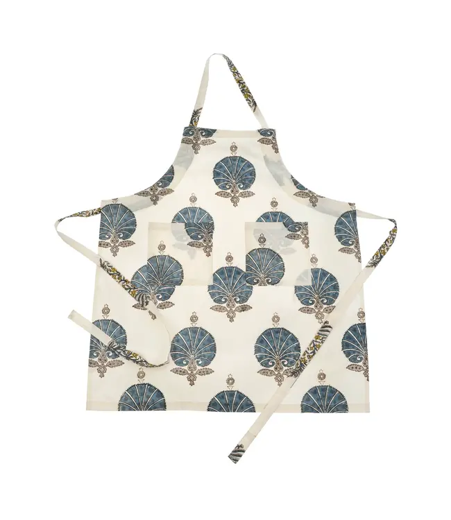 Indaba Flora Block Print Apron