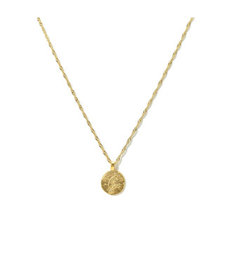 Lover's Tempo Demi-fine Dove Coin Necklace
