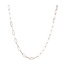 Lover's Tempo Boyfriend Chain Necklace- Silver