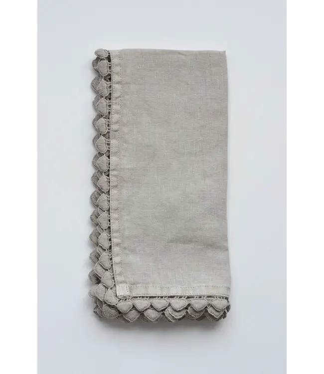 Orvveto linen napkin natural