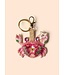 Powder Beaded Keyring -Crab