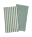 Indaba Lucia Tea Towels S/2 Aqua