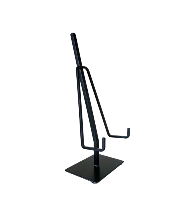 Dual Arm Black Iron Picture Easel- Small