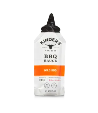 Kinder's Sachets Soft Bottle Mild BBQ Sauce