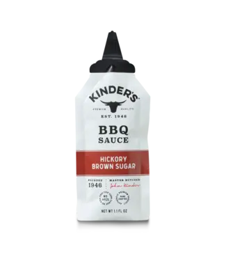 Kinder's Sachets Soft Bottles Hickory Brown Sugar BBQ Sauce