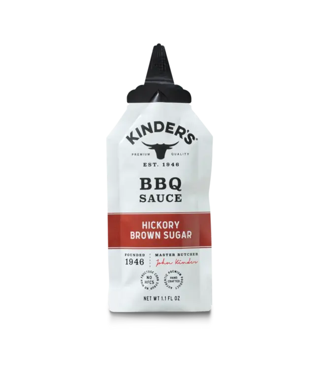 Kinder's Sachets Soft Bottles Hickory Brown Sugar BBQ Sauce