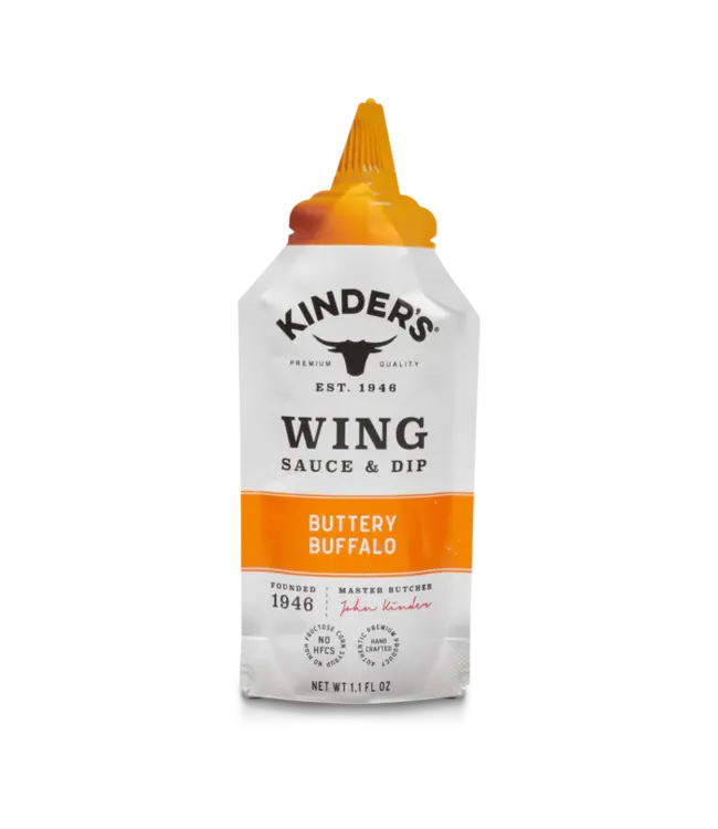 Kinder's Sachets Soft Bottle Buttery Buffalo Sauce