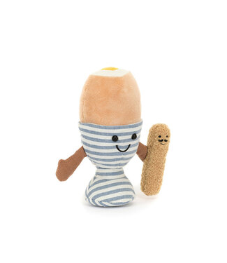 Jellycat Amuseables Eggetha Egg & Lance Solider