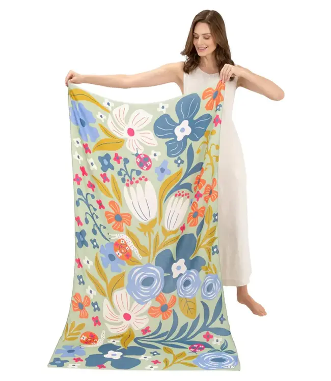 Powder Critters in The Wild Flowers Scarf