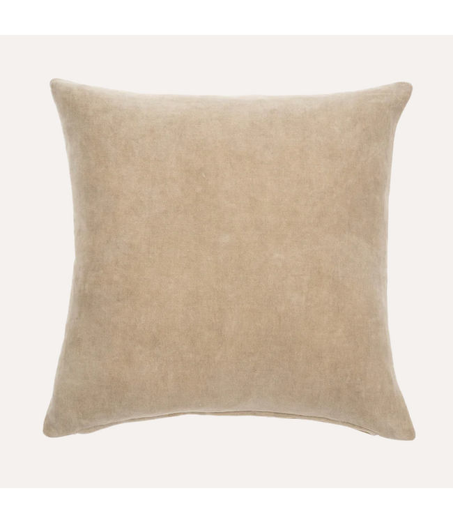 Indaba 18x18 Vera Velvet Pillow, Celery