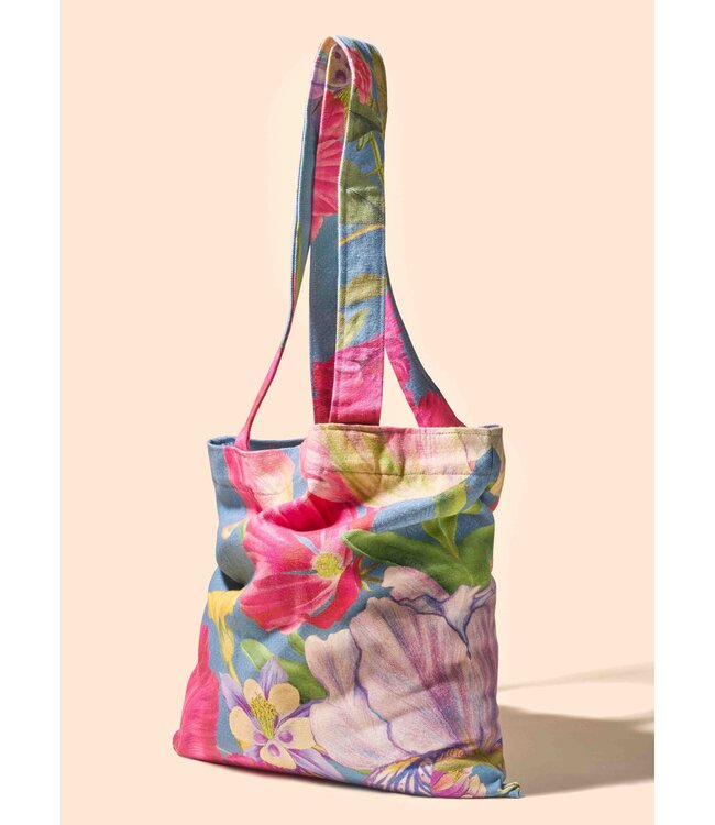Powder Powder Cotton Tote Bag