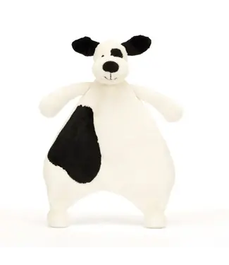 Jellycat Bashful BLK/CRM Puppy Comforter