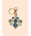 Powder Beaded Keyring -Blinged Bee
