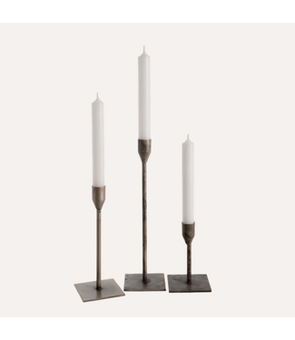 Indaba L Silver Bonita Candlestick