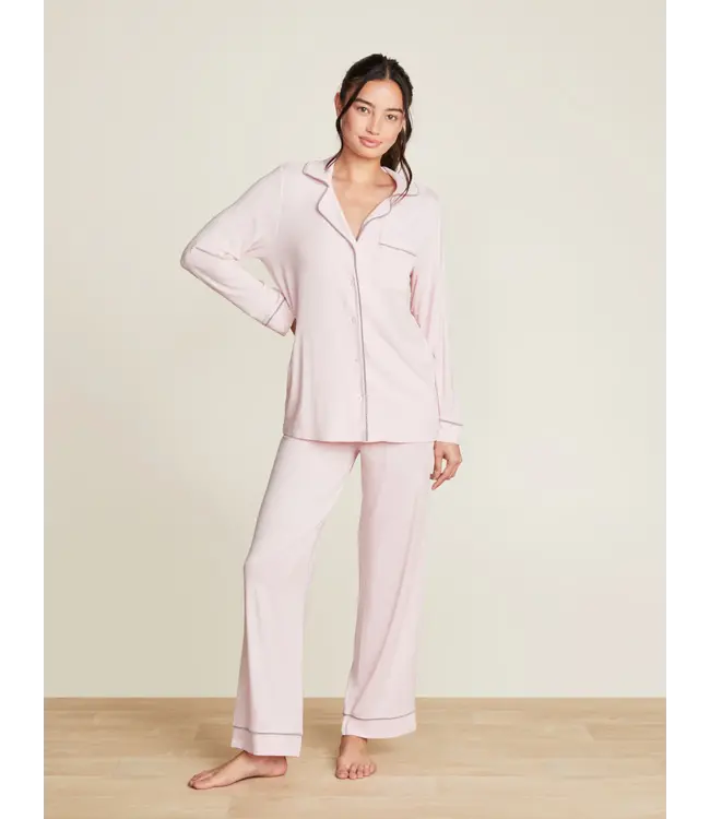 Barefoot Dreams Milk Jersey Piped Pyjamas