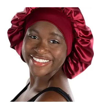 Reversible Silk Bonnet for Sleeping Double Layered