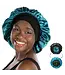 Reversible Silk Bonnet for Sleeping Double Layered