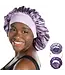 Reversible Silk Bonnet for Sleeping Double Layered