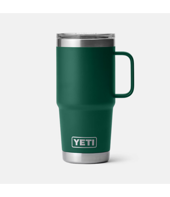 YETI 20 oz Travel Mug BLACK FOREST GREEN