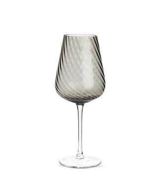 Twist Optic Stemless Wine Smoke