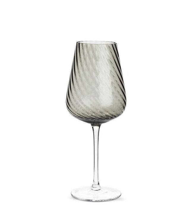 Twist Optic Stemless Wine Smoke