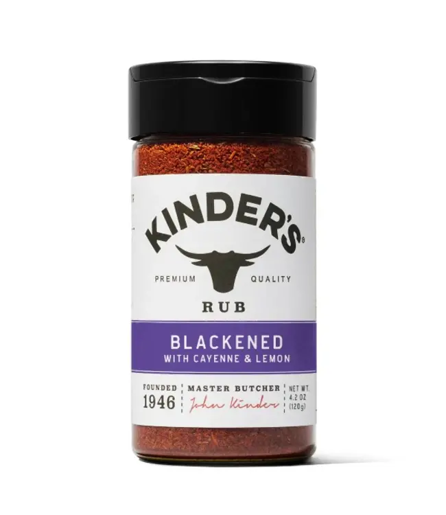Kinder's 4.2 OZ Blackened Lemon Rub