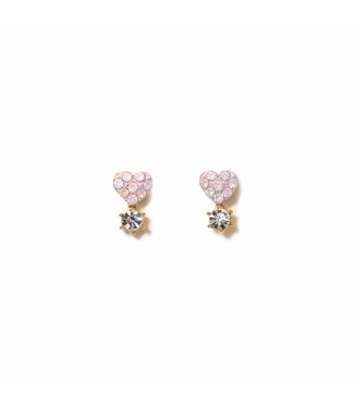Lover's Tempo Bisou Stud Earring- Pink
