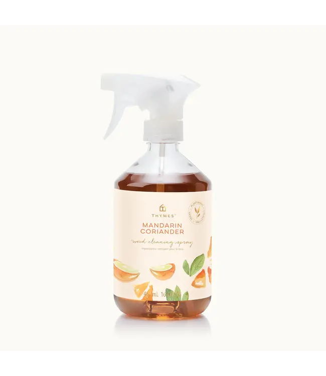 Thymes Mandarin Coriander Wood Cleaning Spray