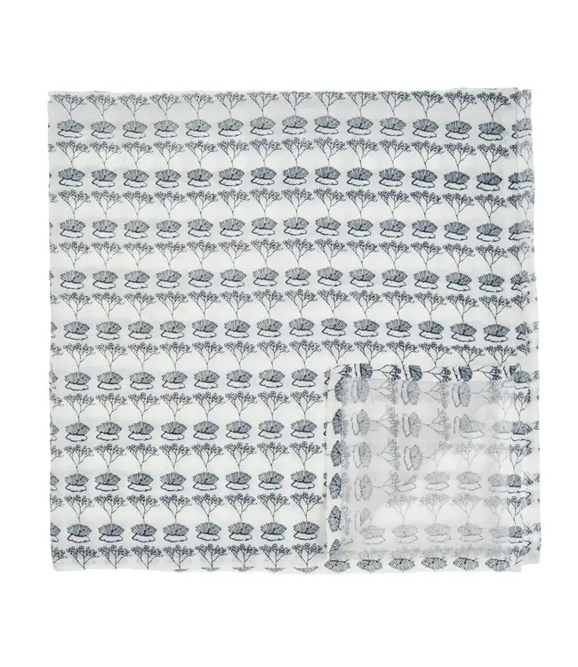 Indaba Block Print Baby Swaddle