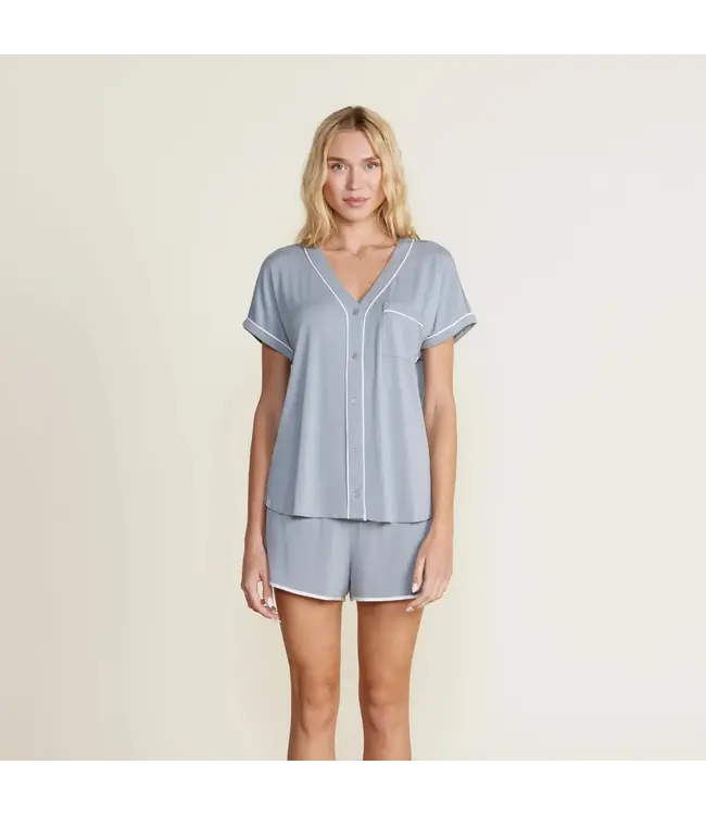 Barefoot Dreams Soft Jersey Piped PJ Set