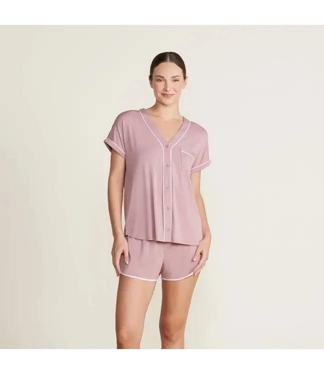Barefoot Dreams Soft Jersey Piped PJ Set