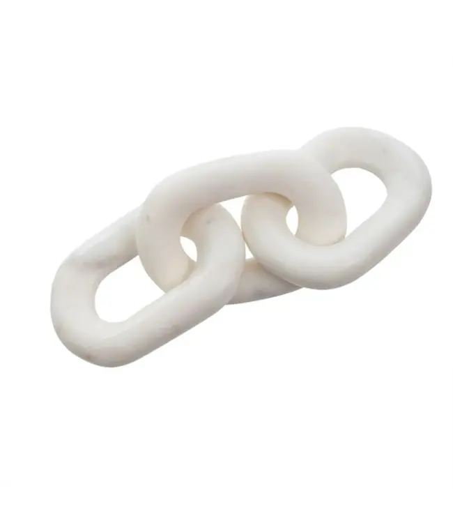 Indaba White Marble Links