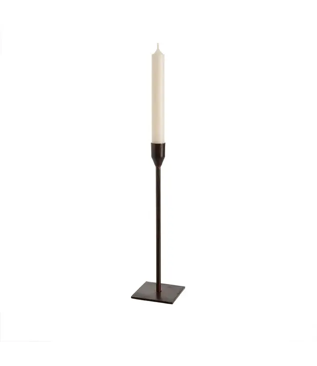 Indaba L Leather Bonita Candlestick