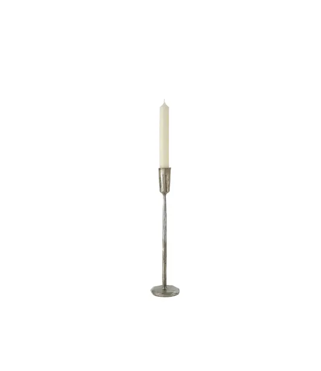 Indaba L Luna Forged Candlestick