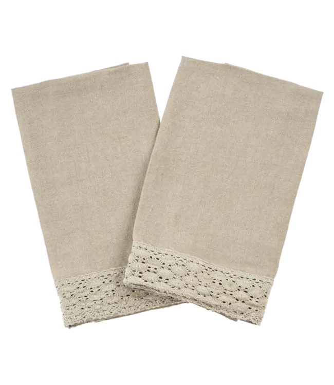 Indaba Crochet Lace Tea Towel