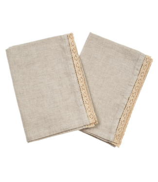 Indaba Milla Lace Tea Towl