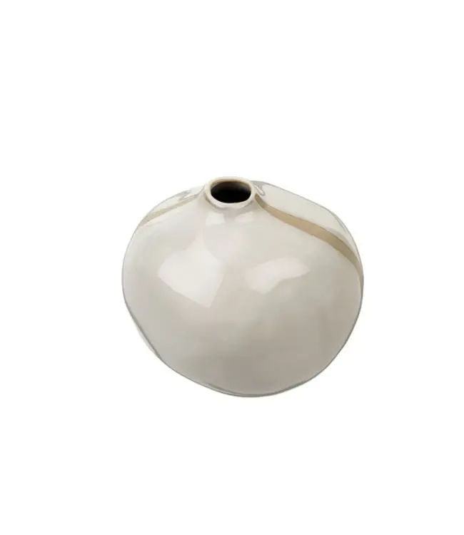 Indaba S White Sand Vase