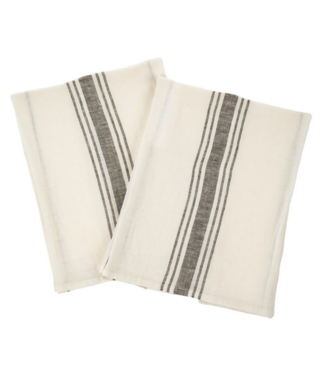 Indaba S/2 Provence Linen Tea Towes, Grey