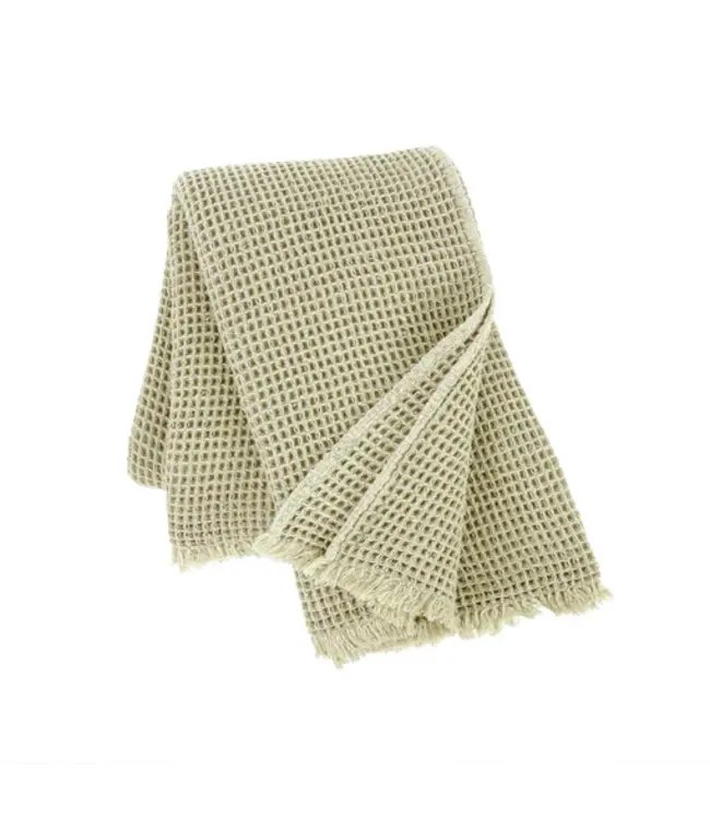 Indaba Lichen Waffle Throw