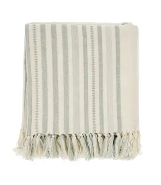 Indaba Bungalow Throw, Grey