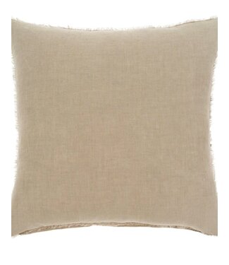 Indaba Driftwood, 24X24 Lina Linen Pillow