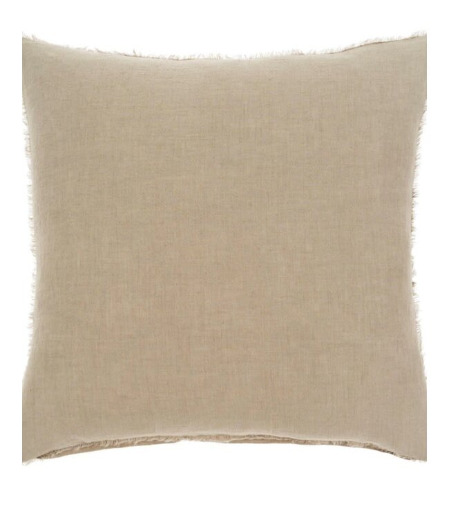 Indaba Driftwood, 24X24 Lina Linen Pillow