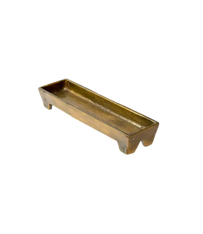 Indaba M Bronze Footed Tray