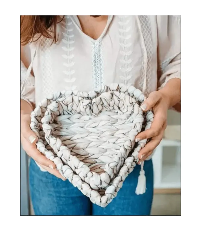 Indaba S/2 Heart Baskets