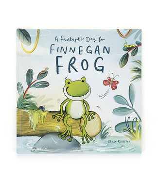 Jellycat Fantastic Day Finnegan Frog Book