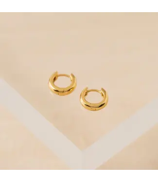 Lover's Tempo Demi-fine 11MM Huggie