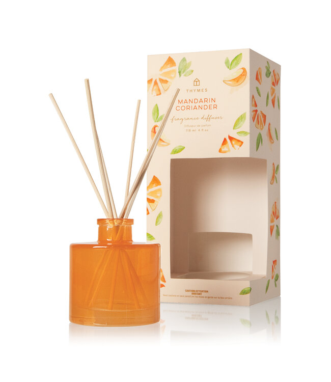 Thymes Mandarin Coriander Petite Diffuser